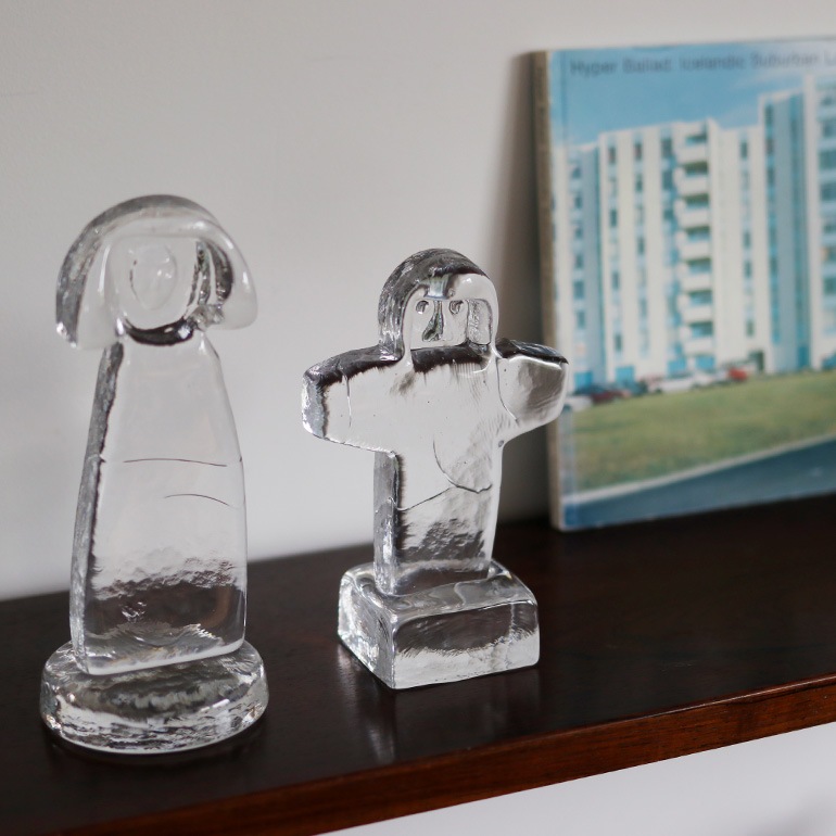 VINTAGE｜Erik Hoglund エリック・ホグラン glass object 01 スウェーデン 50's~70's