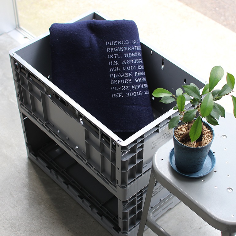 POST GENERAL ポストジェネラル｜INDUSTRIAL FOLDABLE CRATE インダストリアル フォルダブルクレート