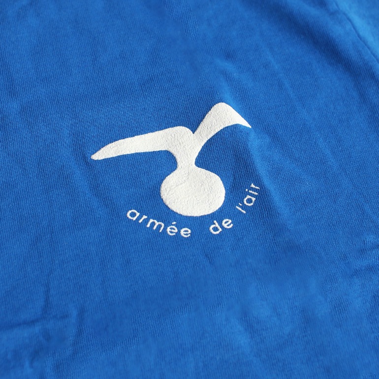 フランス AF ブルーTシャツ デッドストック