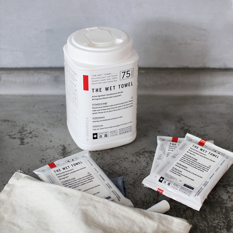 THE ザ｜THE WET TOWEL ポケットタイプ(3個入り)