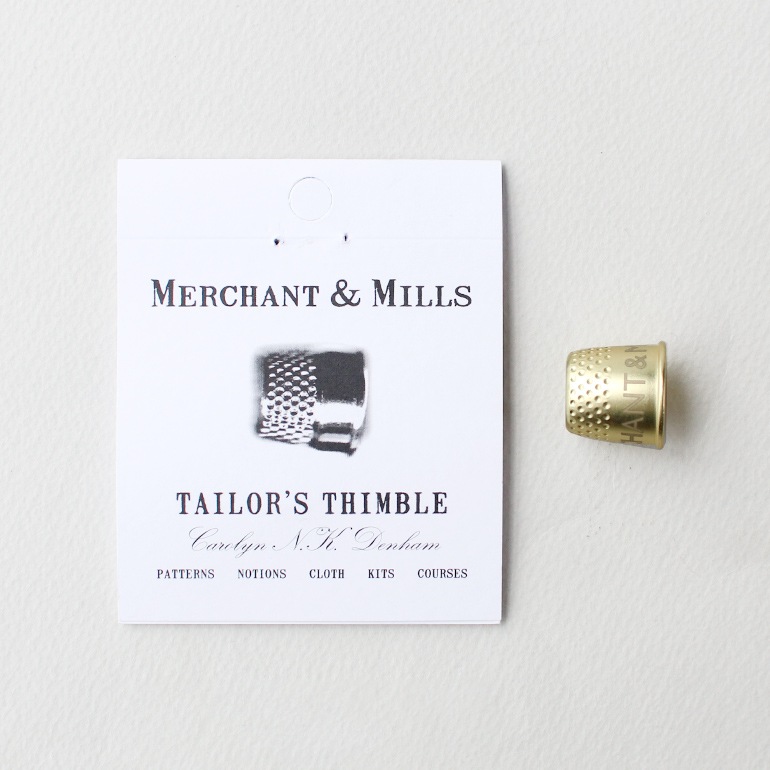 MERCHANT&MILLS マーチャン&ミルズ｜TAILORS THIMBLE　指ぬき