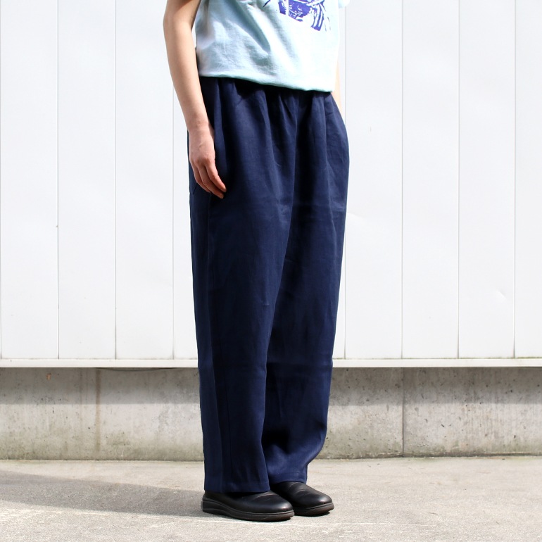 VOIRY ヴォイリー｜SUNDAY PANTS-LINEN BLACK 通販｜DUPON35