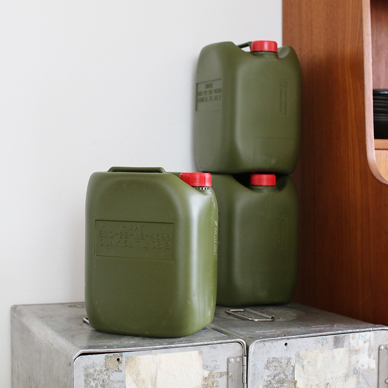 USED デンマーク軍 ウォーターボトル 5L