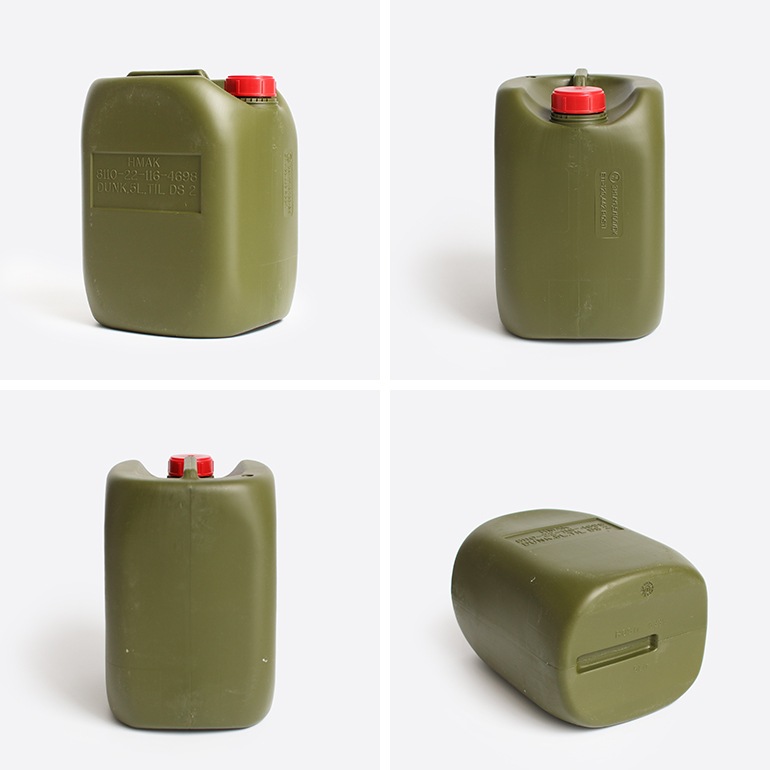 USED デンマーク軍 ウォーターボトル 5L