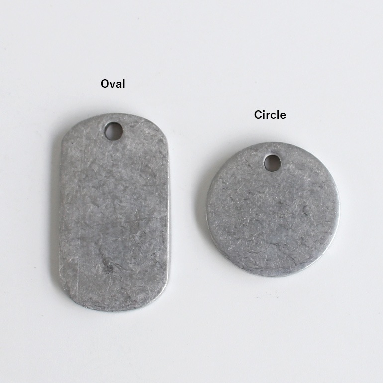 BUFF バフ｜Aluminum Tag【Circle】