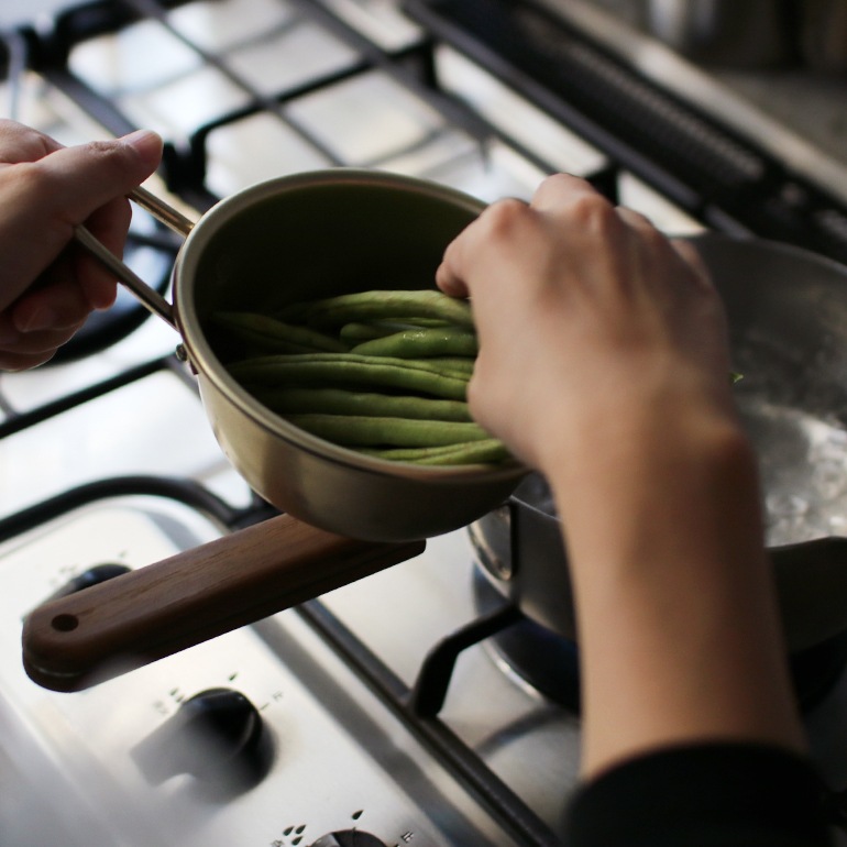 松野屋 まつのや｜アルマイト手付きマッコリコップ 13cm