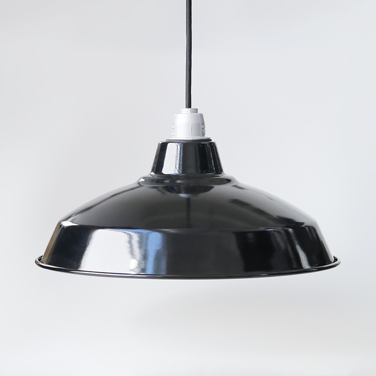 PACIFIC FURNITURE SERVICE パシフィックファニチャーサービス｜ランプシェード ブラック(L)