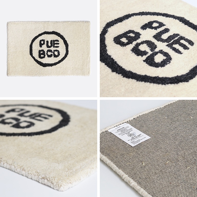 PUEBCO プエブコ｜TUFTED MAT PUEBCO LOGO タフトマット プエブコロゴ