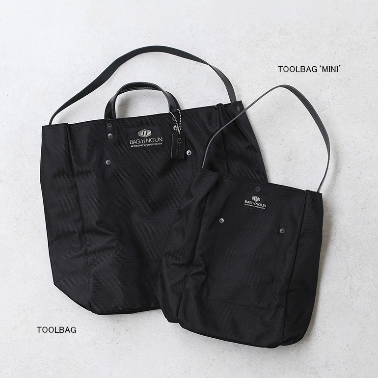 BAGnNOUN バッグンナウン｜TOOLBAG 'MINI/BLACK'