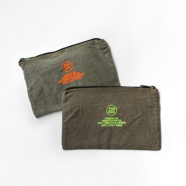 PUEBCO プエブコ｜VINTAGE TENT FABRIC POUCH