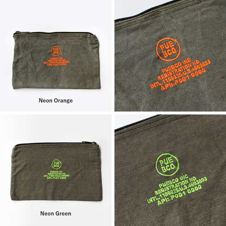 PUEBCO プエブコ｜VINTAGE TENT FABRIC POUCH