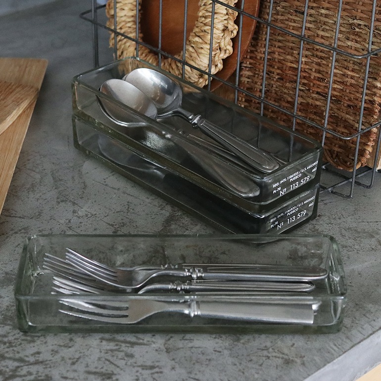 PUEBCO プエブコ｜GLASS STACKING ORGANIZER / Narrow ガラス スタッキング オーガナイザー