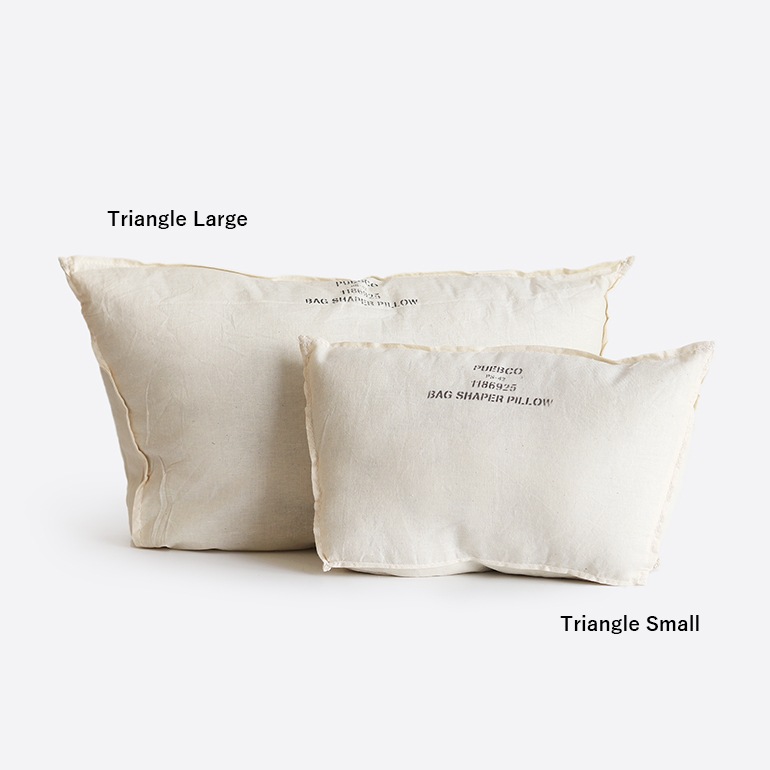 PUEBCO プエブコ｜BAG SHAPER PILLOW バッグシェイパーピロー Triangle Small
