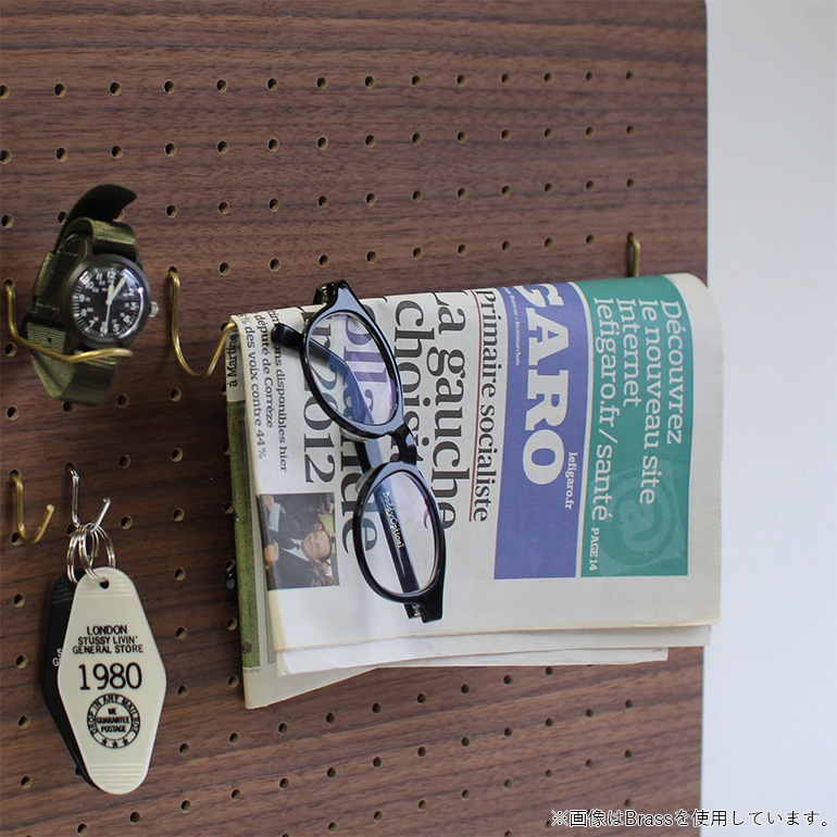 amabro アマブロ｜PEG HANGER Brass