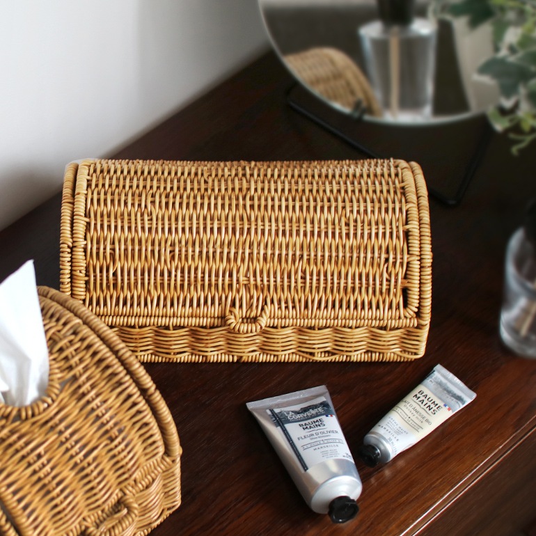 ユティル ナイール ふた付ローバスケット