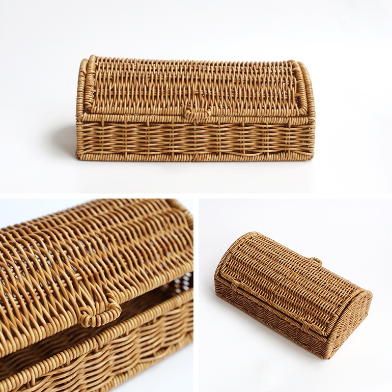 ユティル ナイール ふた付ローバスケット