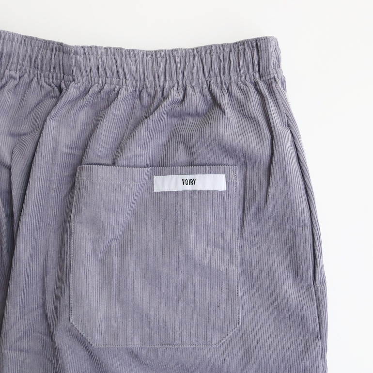 VOIRY ヴォイリー｜SUNDAY PANTS-CORDUROY LAVENDER
