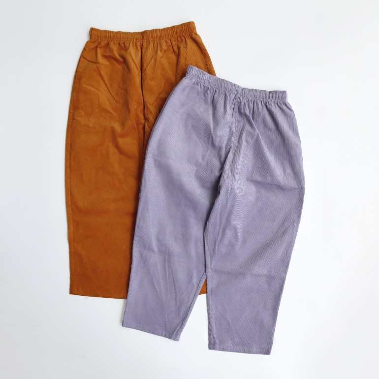 VOIRY ヴォイリー｜SUNDAY PANTS-CORDUROY LAVENDER