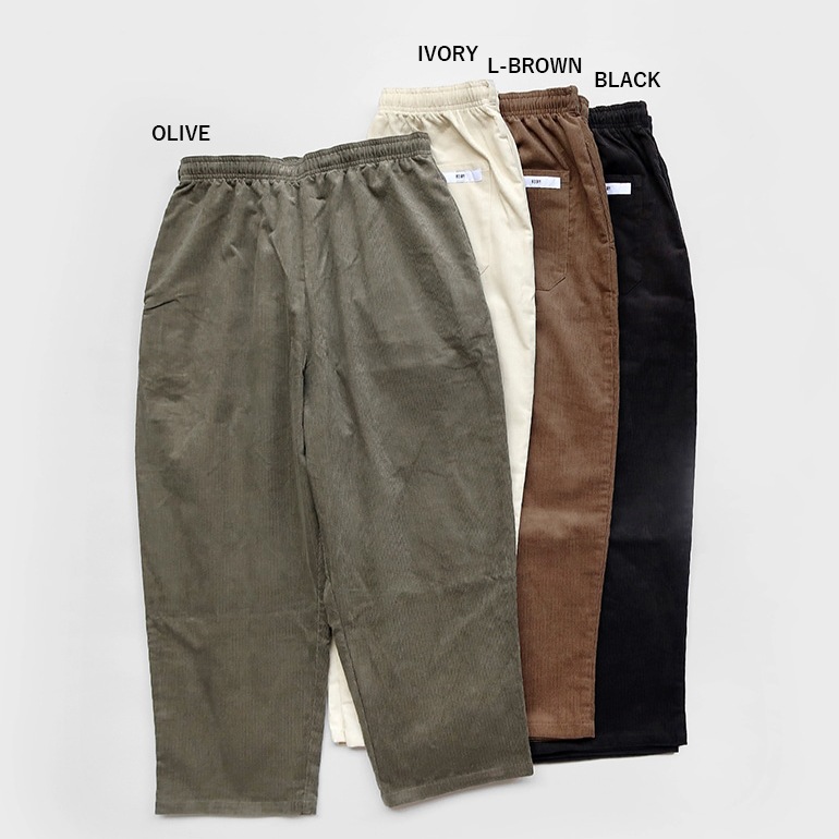 VOIRY ヴォイリー｜SUNDAY PANTS-CORDUROY LAVENDER