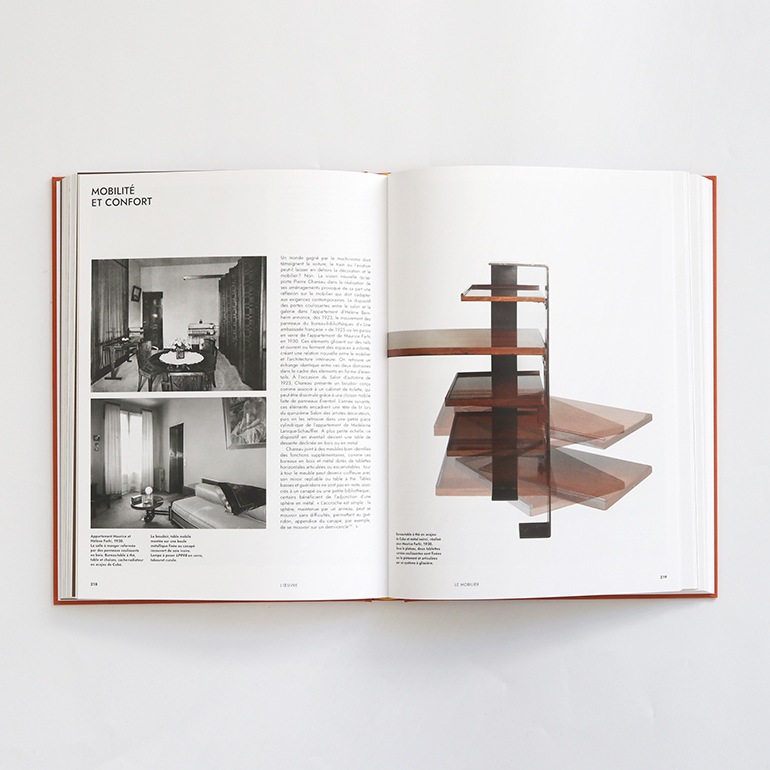 PIERRE CHAREAU - VOLUME I. BIOGRAPHIE. EXPOSITIONS. MOBILIER.