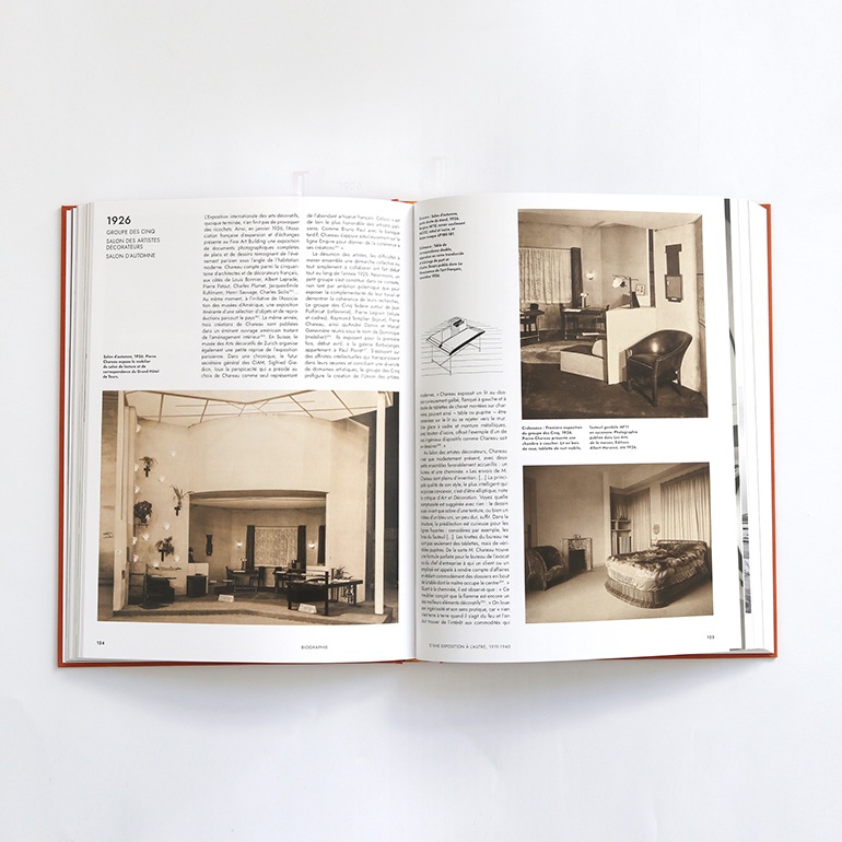 PIERRE CHAREAU - VOLUME I. BIOGRAPHIE. EXPOSITIONS. MOBILIER.