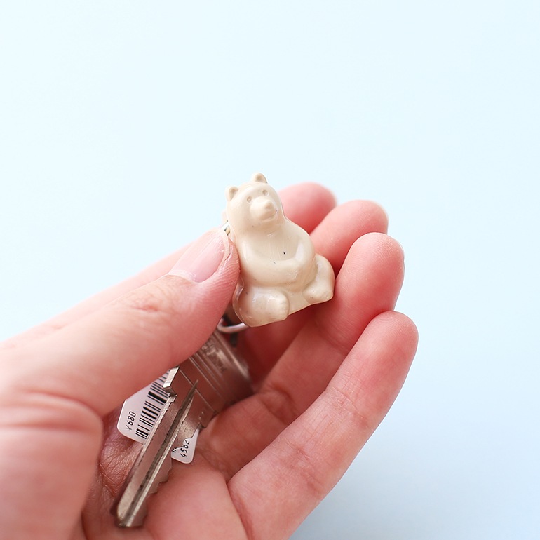 Polar Bear key holder