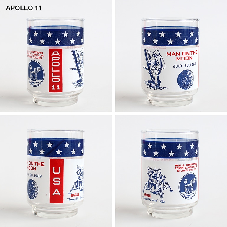 【ヴィンテージ 】Houze Art NASA　アポロ 9号グラス Apollo Glasses for sale | eBay