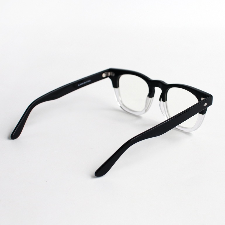 USタイプ セーフティーグラス モディファイ (ピュアブラック/クリア×クリア)