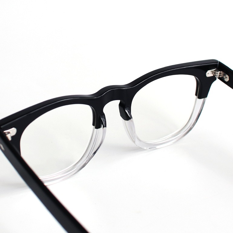 USタイプ セーフティーグラス モディファイ (ピュアブラック/クリア×クリア)