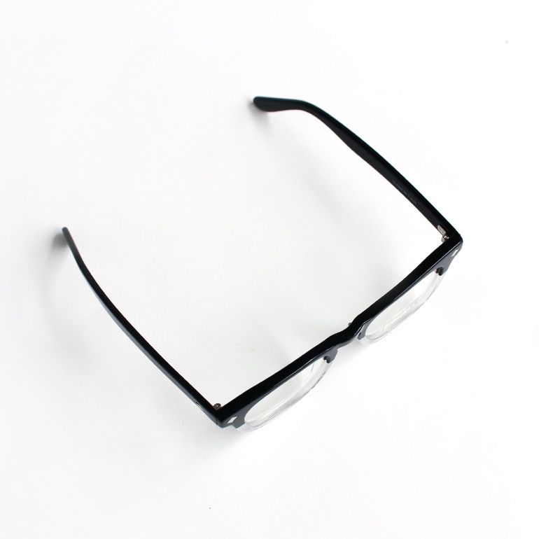 USタイプ セーフティーグラス モディファイ (ピュアブラック/クリア×クリア)