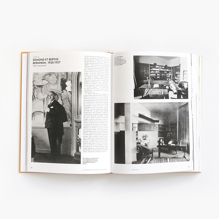 PIERRE CHAREAU - VOLUME II. ARCHITECTURE INTERIEURE. ARCHITECTURE.