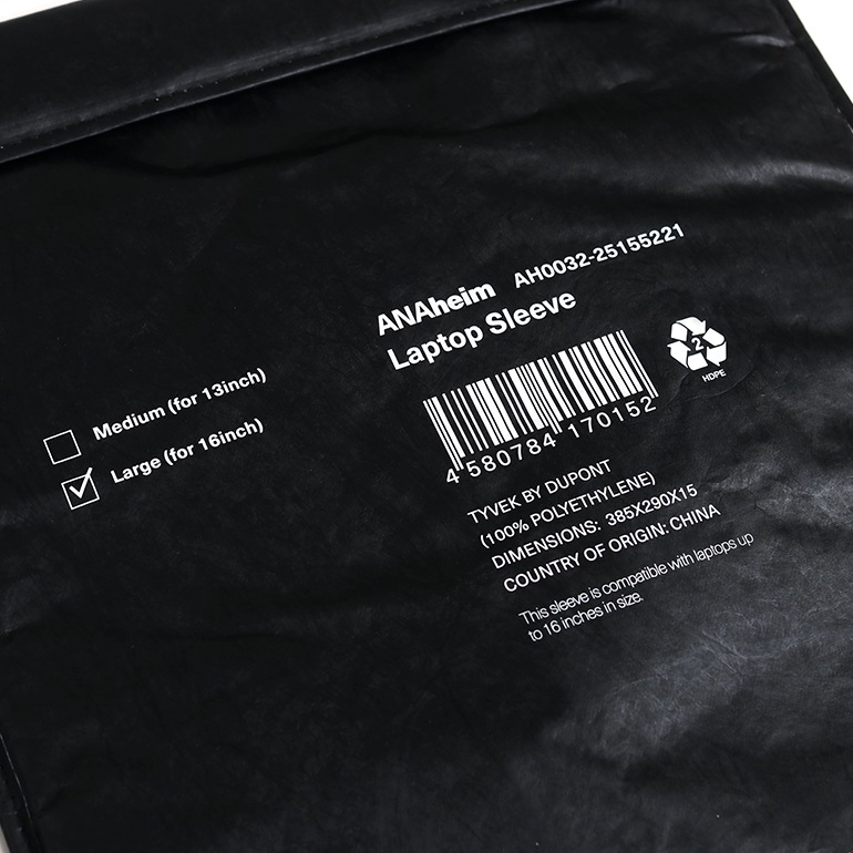 【取扱い終了/セール】ANAHEIM アナハイム｜Anaheim Laptop Sleeve (16inch用PCケース)