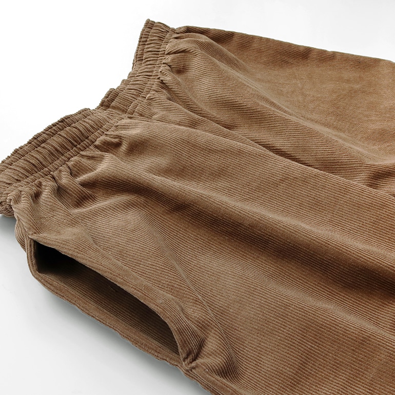 VOIRY ヴォイリー｜SUNDAY PANTS-CORDUROY L-BROWN 通販｜DUPON35