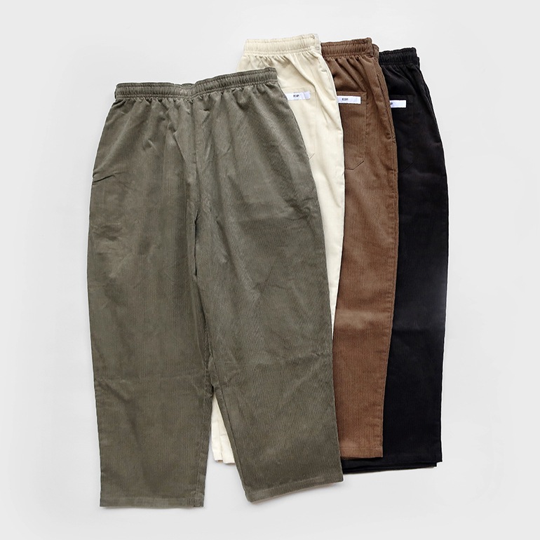 VOIRY ヴォイリー｜SUNDAY PANTS-CORDUROY L-BROWN 通販｜DUPON35