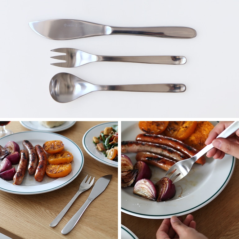 柳宗理 ヤナギ ソウリ｜テーブルスプーン/テーブルフォーク