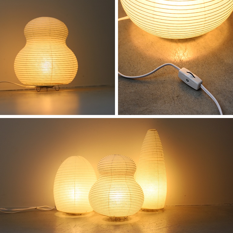 【即終了】ペーパームーン 内田繁 PM02 paper moon 照明 ライト paper moon ペーパームーン｜PM02 おもち 通販｜DUPON35