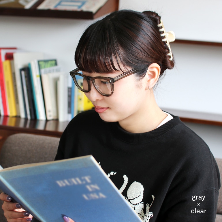 USタイプ セーフティーグラス モディファイ (グレー×クリア)