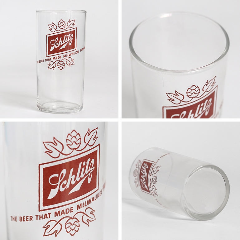VINTAGE｜Schlitz シュリッツ ビアグラス 通販｜DUPON35