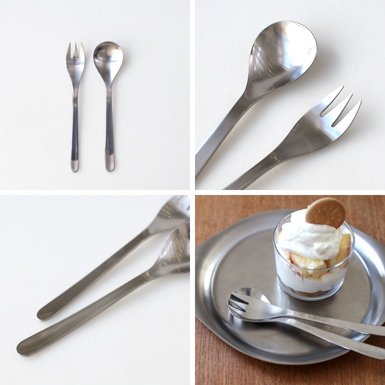 柳宗理 ヤナギ ソウリ｜デザートスプーン/デザートフォーク