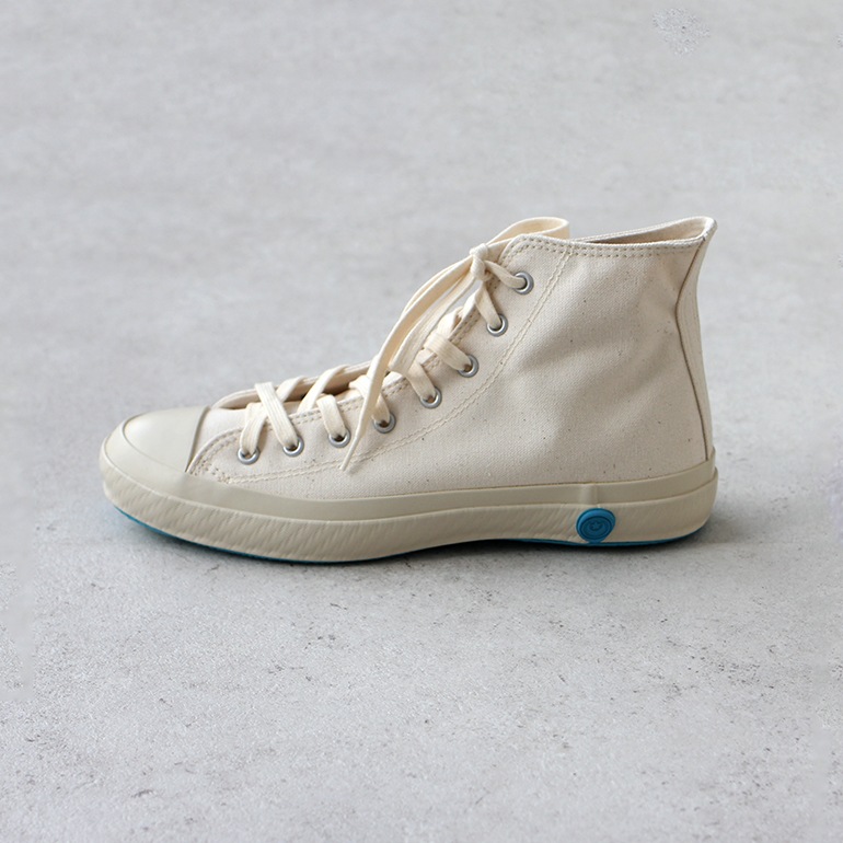 SHOES LIKE POTTERY シューズライクポタリー｜ハイカットキャンバスシューズ ホワイト
