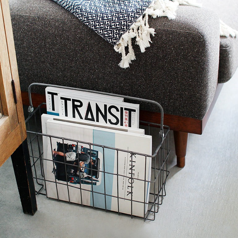 PUEBCO プエブコ｜MAGAZINE WIRE BASKET