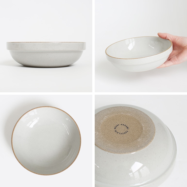 HASAMI PORCELAIN ハサミポーセリン｜Bowl-Round φ185(グロスグレー