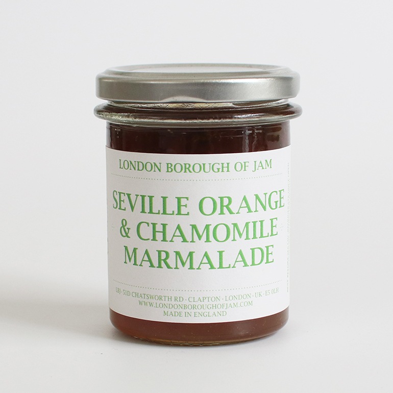 London Borough of Jam ロンドンボローオブジャム｜セビルオレンジとカモミールのマーマレード