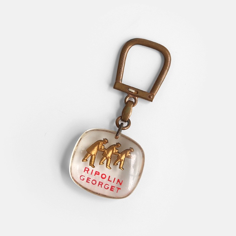 VINTAGE｜BOURBON キーホルダー【RIPOLIN GEORGET】