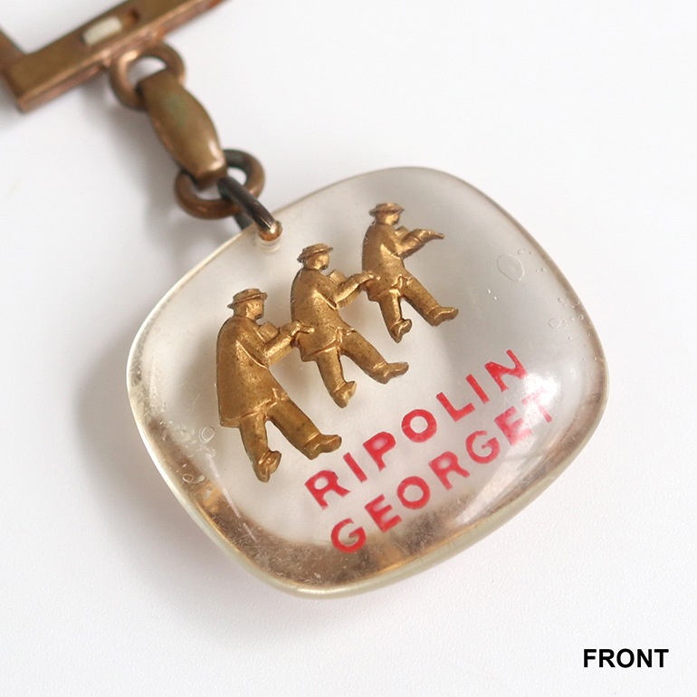 VINTAGE｜BOURBON キーホルダー【RIPOLIN GEORGET】