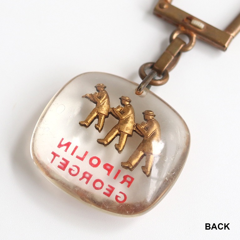 VINTAGE｜BOURBON キーホルダー【RIPOLIN GEORGET】