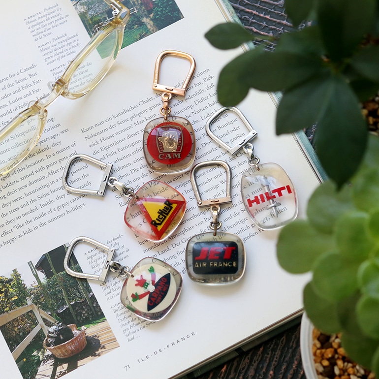 VINTAGE｜BOURBON キーホルダー【CAM】