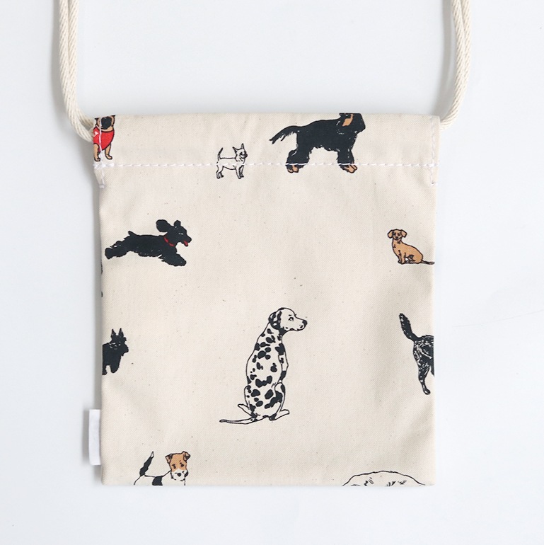 TEMBEA テンベア｜巾着 POCHETTE DOG-1/BLACK 通販｜DUPON35