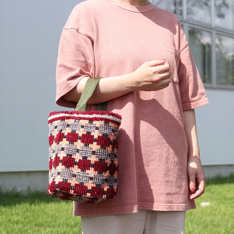 PUEBCO プエブコ｜TRUCK SEAT FABRIC BUCKET BAG