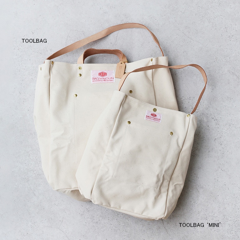 BAGnNOUN バッグンナウン｜TOOLBAG 'MINI/NATURAL'